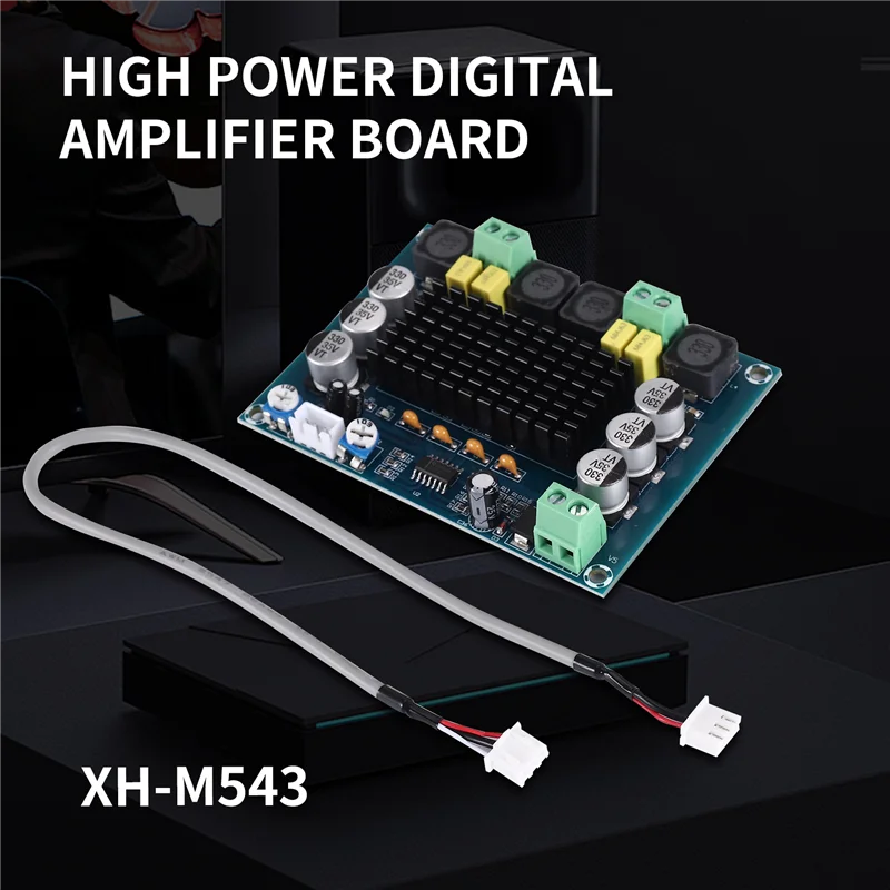 ABZW TPA3116D2 Placa amplificadora de potência de áudio digital estéreo de canal duplo de alta potência 2X120W XH-M543