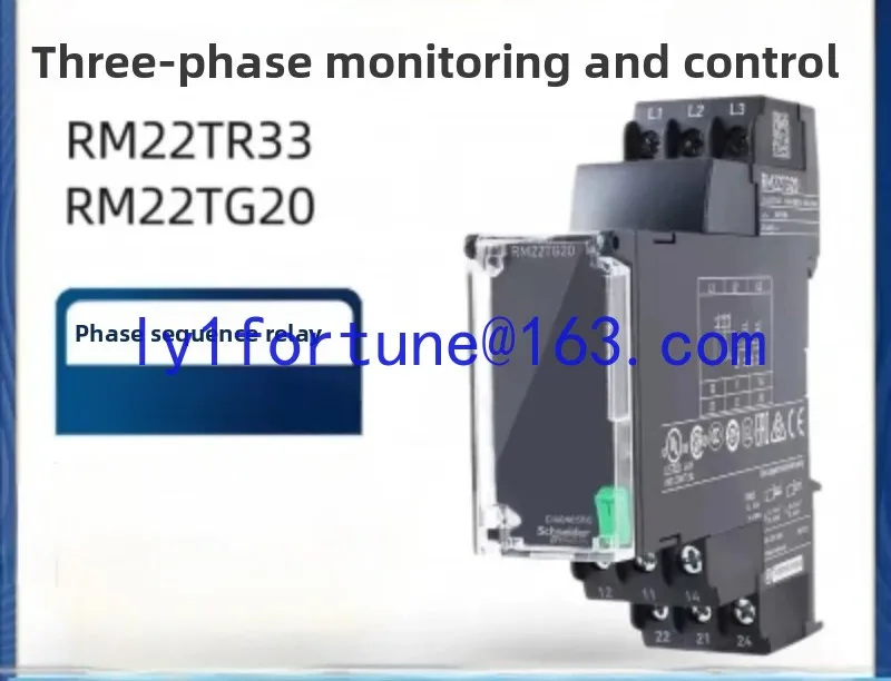 New phase sequence relays RM22TG20 phase loss protectors RM22TR33