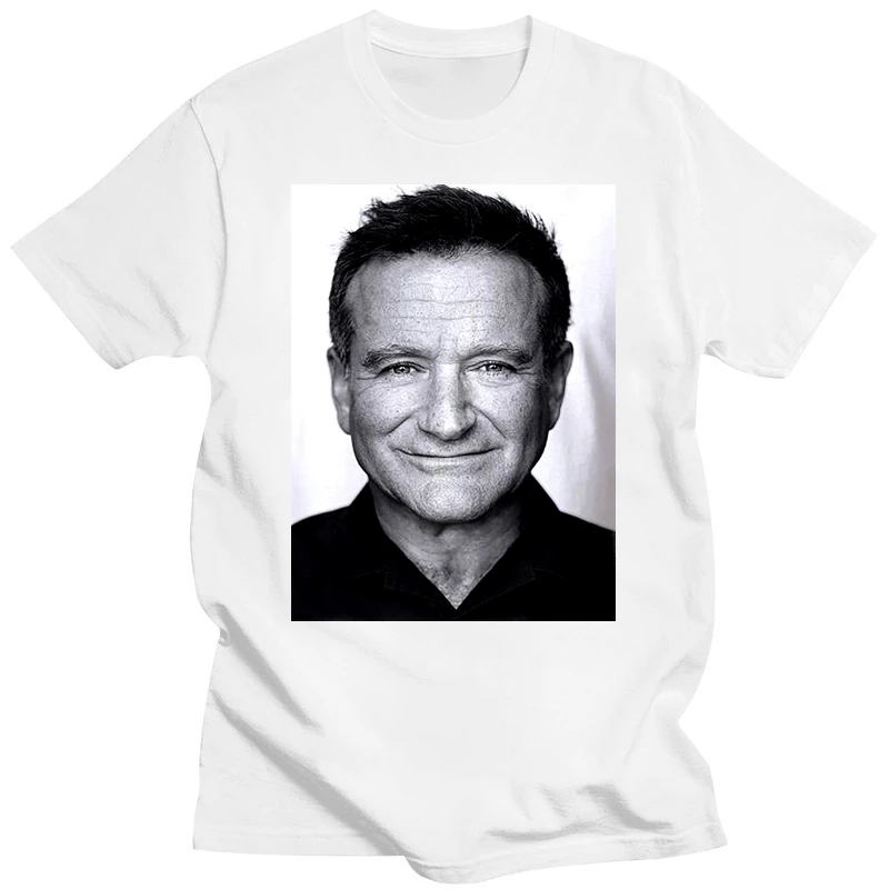 Robin Williams Lxl Tshirt Herren T-shirt Short Sleeves New Fashion T-shirt Men Clothing