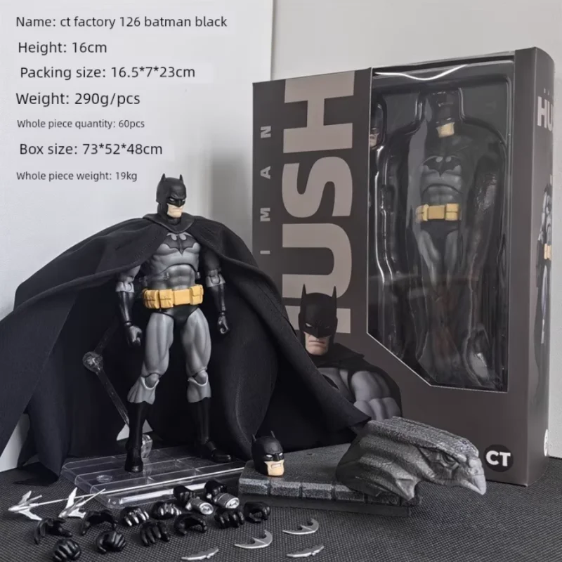 [สินค้าขายดี] มีสินค้าในสต็อก ฟิกเกอร์อนิเมะ Ct Toys แบทแมน Mafex 126 แอคชั่นฟิกเกอร์ โมเดลสะสม ของตกแต่งโต๊ะทำงาน ของเล่น ของขวัญ