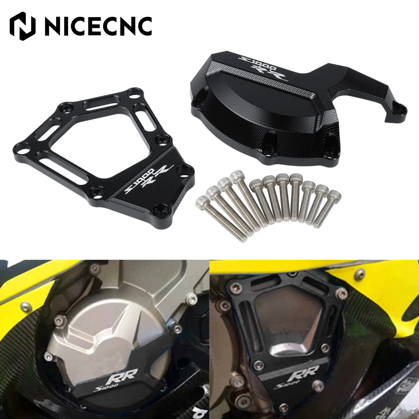 

Engine Stator Starter Cover Slider Protector For BMW S1000R S 1000 R 2013-2016 S1000RR 2009-2016 S1000XR 2014-2016 HP4 2012-2015