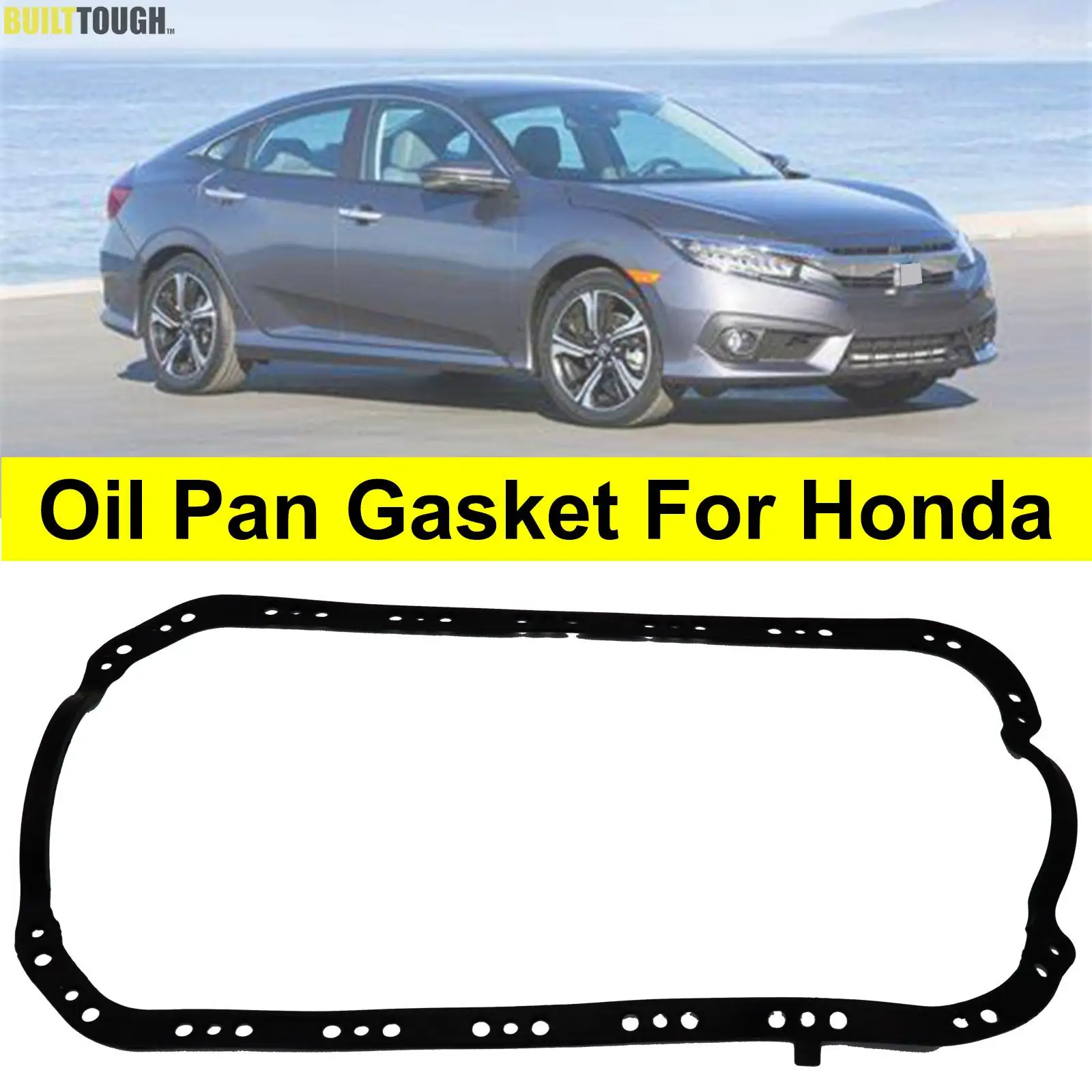 

Car Engine Oil Pan Gasket Replacement parts For Honda Civic Wagovan DX LX Del Sol SOHC D17A1 1.6L 1.7L 1996-2005 11251-P2A-014