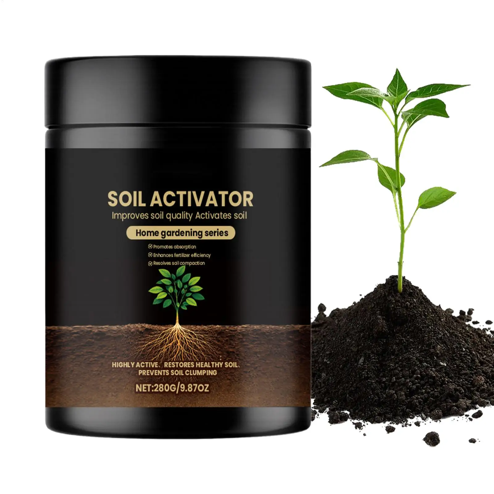 Soil Activator Improve Soil Quality Promote Absorption Enhance Fertilizer Effect Resolve Soil Compaction Nutrients Supplement