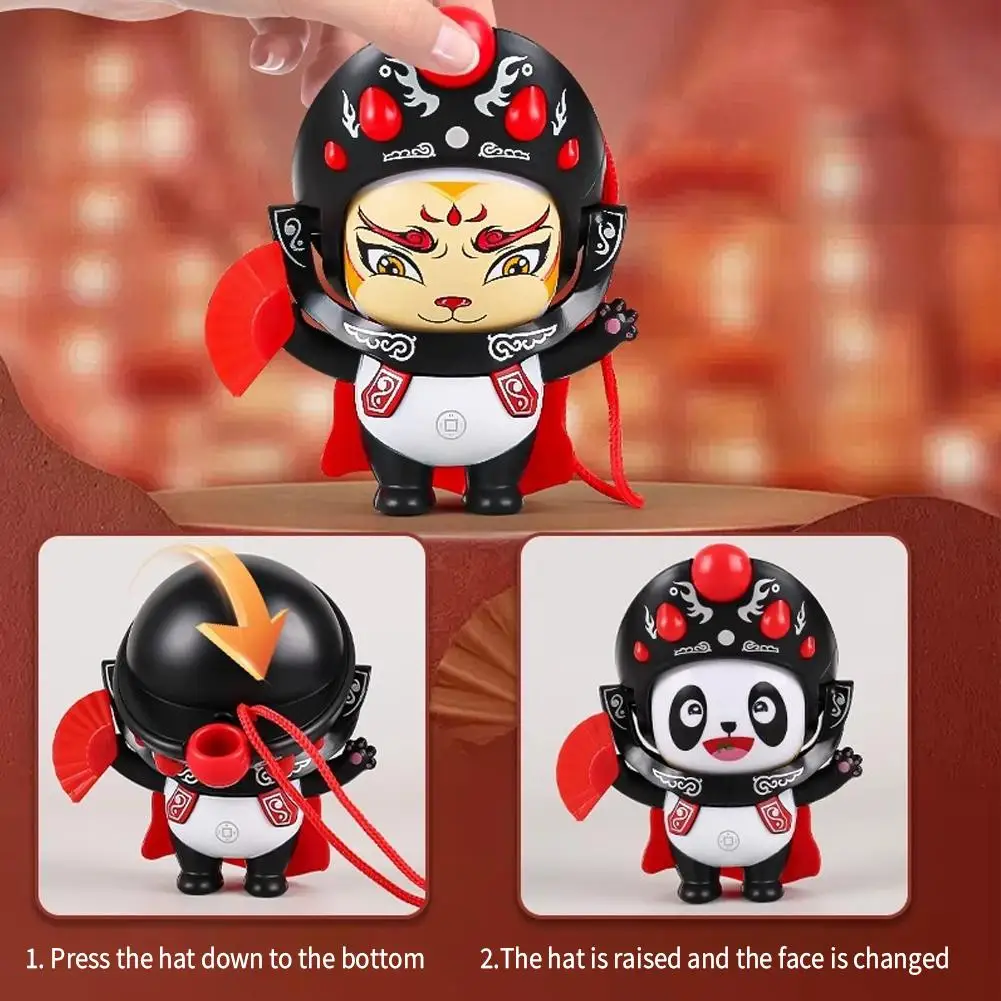 Creative Sichuan Opera Face Changing Doll stress reducing toy with a face changing face in one second as a gift for girlfriend