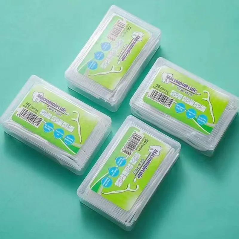 1/2/3/4/5 Box NEW Disposable Dental Floss Strong Cleaning Interdental Brush for Teeth Care Toothpicks with Thread Oral