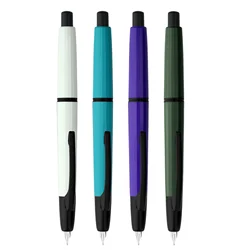 Moonman A2 Press Fountain Pen Retractable EF Nib 0.4mm Resin Ink Pen Converter For Writing Christmas Gift Lighter Than A1