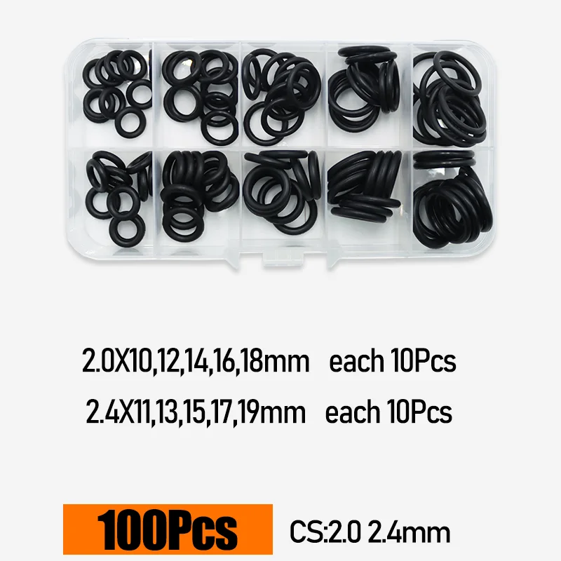 bis zu 3230p O-Ring Gummi NBR Dichtung Unterlegscheibe O Ring Kit Reparatur Wasserhahn Rohr Auto Sanitär Dichtung Ölbeständig Hochtemperatur-O-Ring – Detail 15