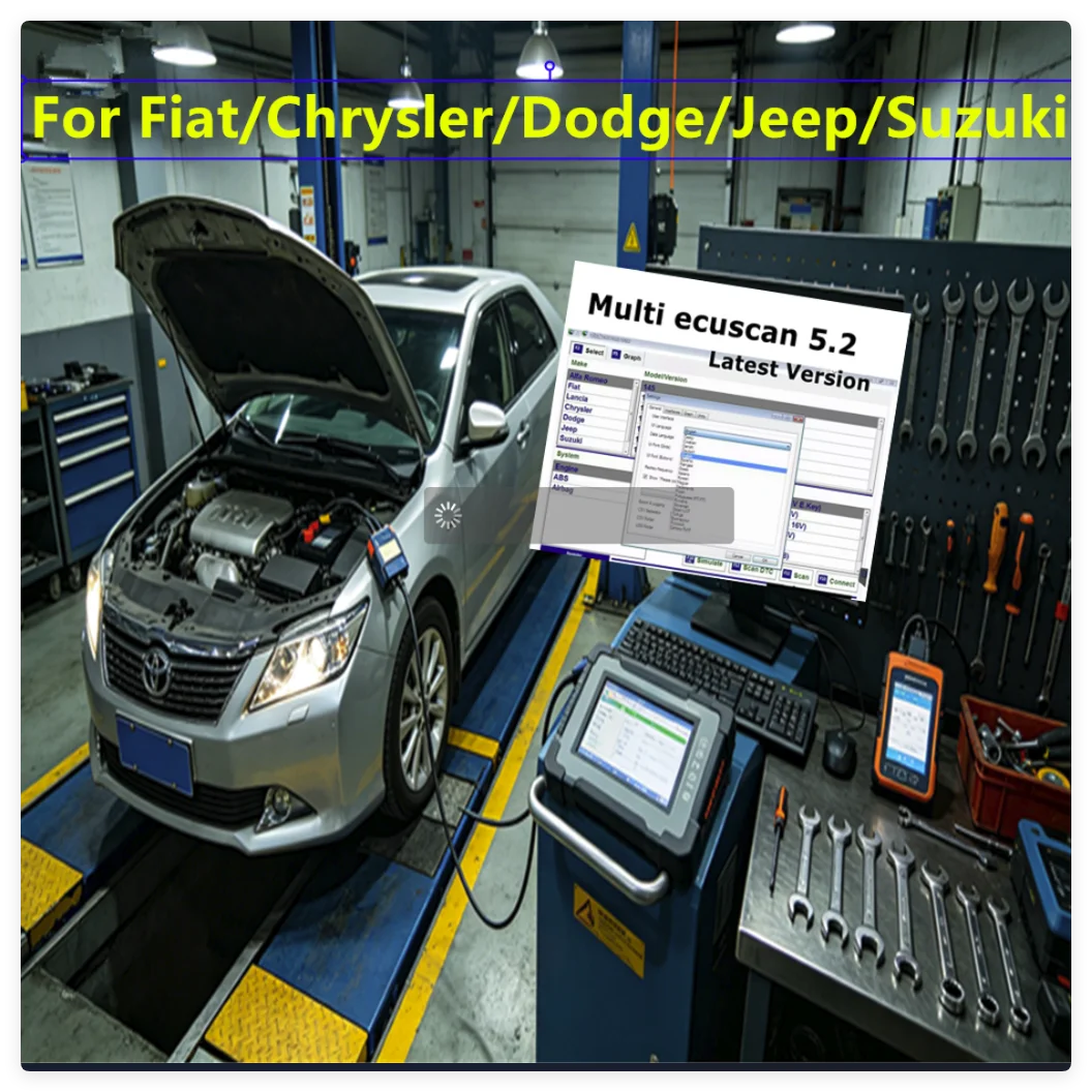 

Hot Multiecuscan 5.2 for Fiat Software Multiecuscan V5.2 for Fiat/Chrysler/Dodge/Jeep/Suzuki Scanner Software
