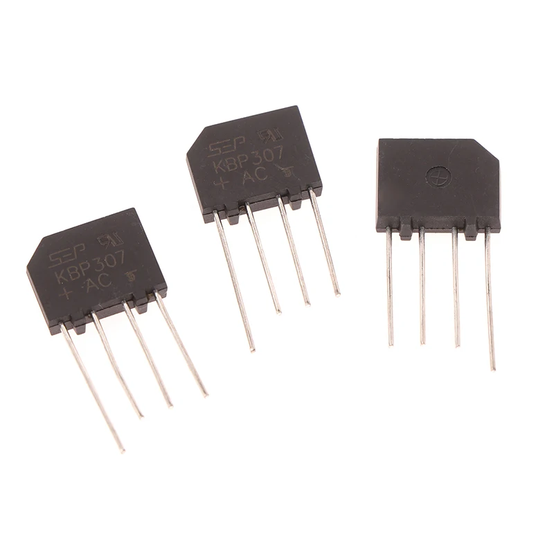 10PCS DIY Zubehör KBP307 Ridge Gleichrichter KBP 307 Power Diode 3A 700V Electronica Componentes