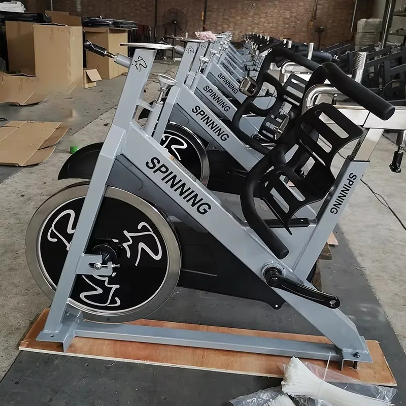 Stable Magnetic Bicycle Magnet Controlled Resistance Silent Flywheel Upright Stationary Indoor Cycling Bike Equipment