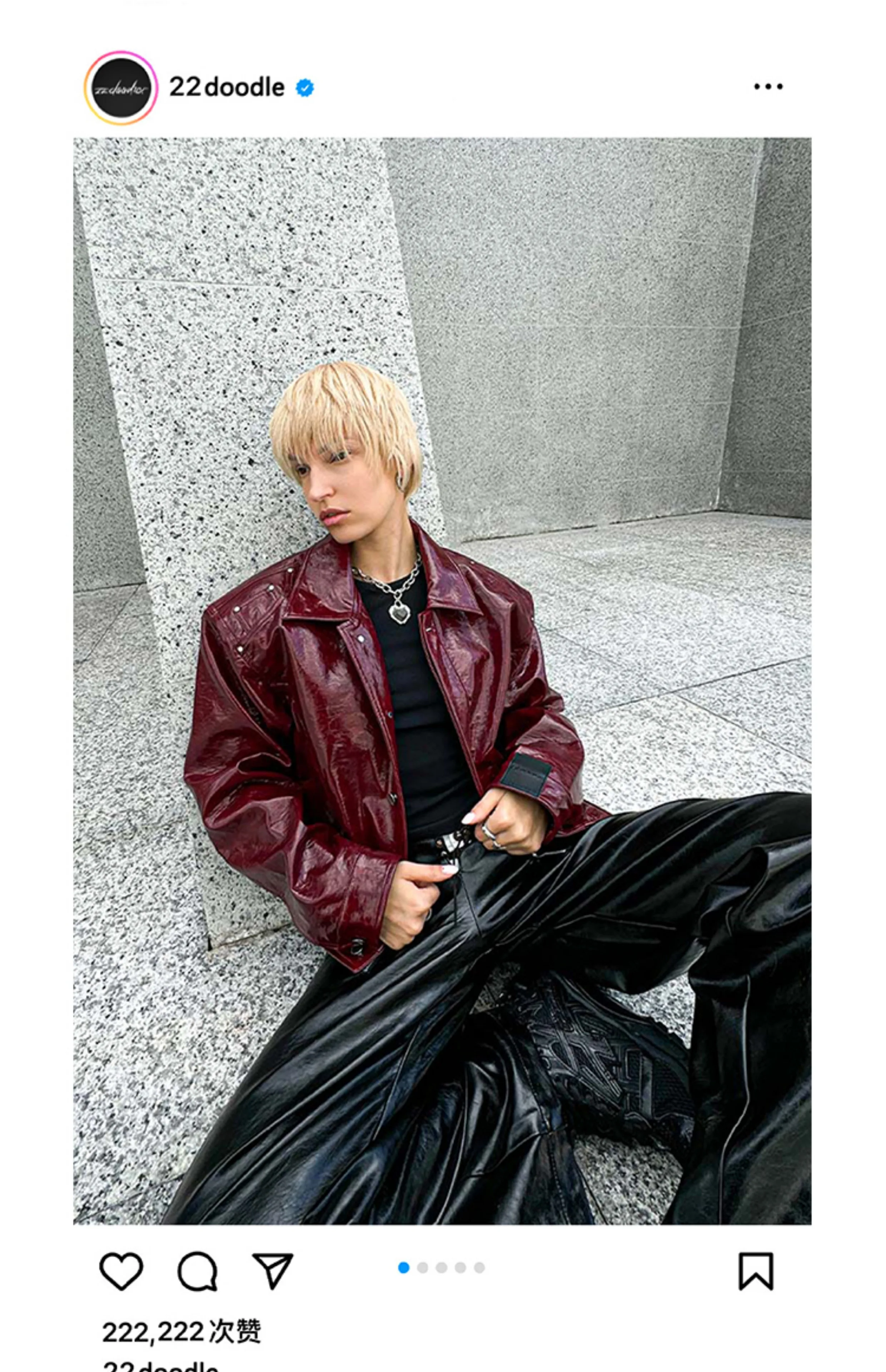 Lautaro Autumn Cool Short Oversized Pu Leather Jacket Women Shoulder Pads Zippper High Quality American Retro Punk Style Clothes