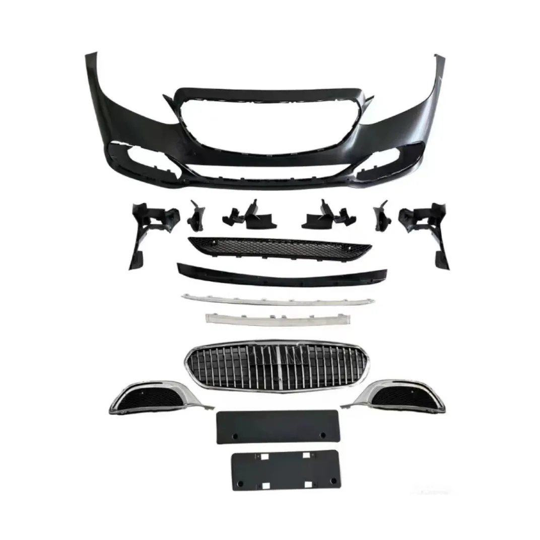 

Dream Garage Body Kit For Benz E Class W212/W223 2009- Front/Rear Bumper Grille Diffuser Tail Pipes Install Directly