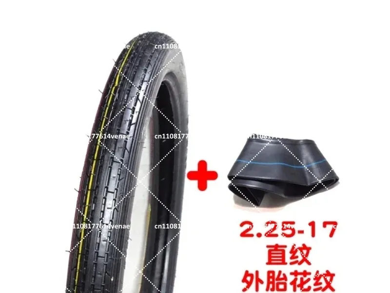 Motorcycle Tire 2.25 2.50 2.75 Size 17 18 Inch Front Rear Wheel Solid Wear Resistant Durable Replacement