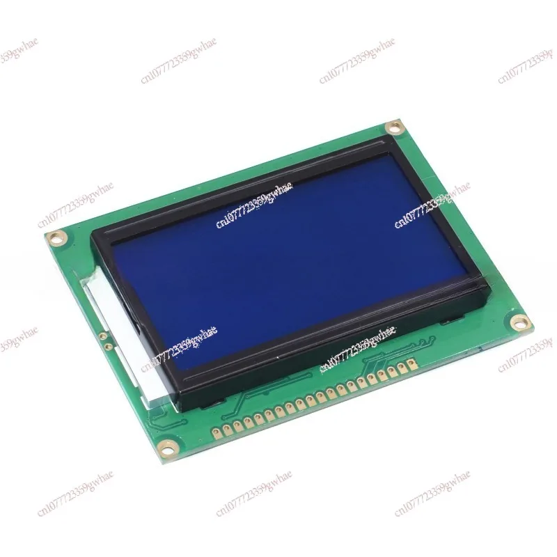 LCD12864 display with Chinese character library with backlight 12864-5V S serial port parallel port universal