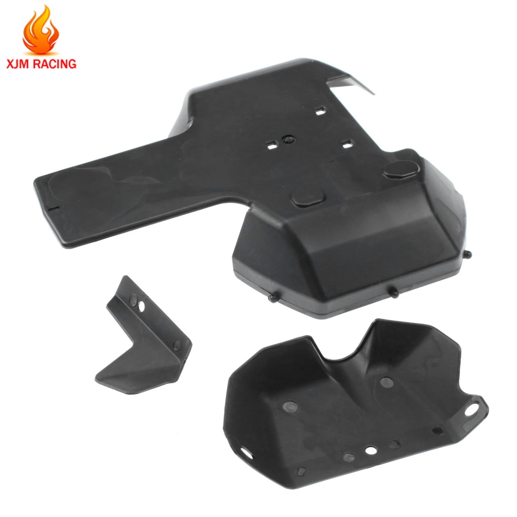 TAO Plastic Guard Chassis Protection Shield for 1/5 HPI ROVAN BAJA 5B 5T 5S King Motor ROFUN BAHA Rc Car Toys Racing Parts
