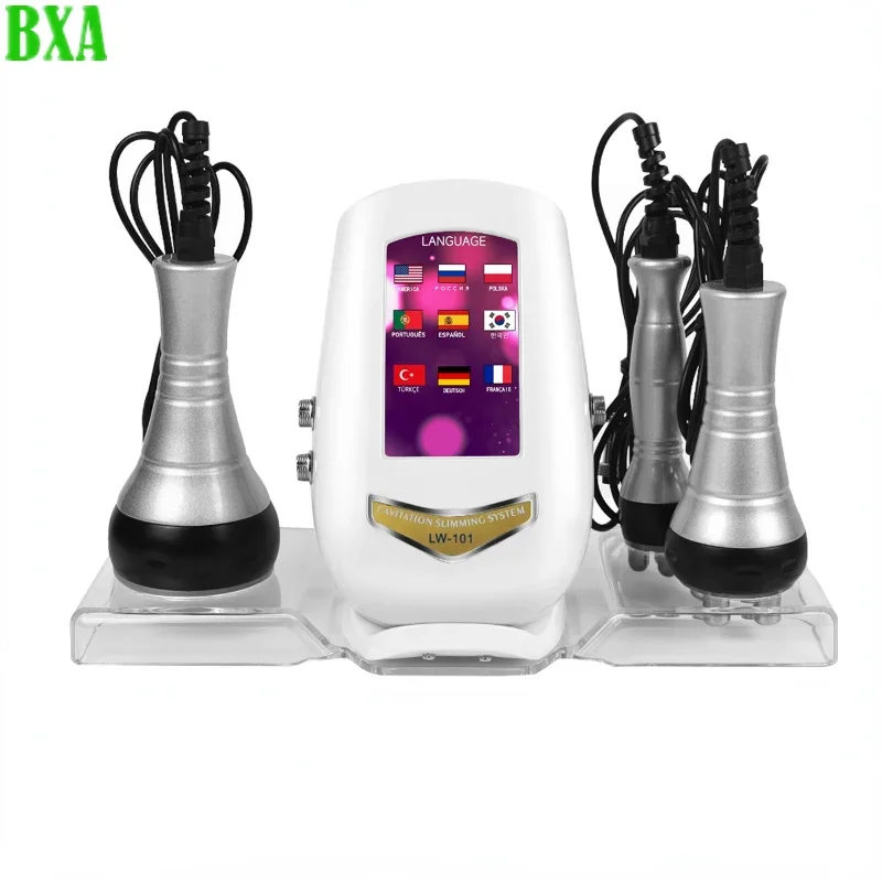 New 40K Cavitation Radio Frequency Ultrasonic Slimming Machine Wrinkle Removal Weight Loss Skin Tightening Facial Beauty Tool