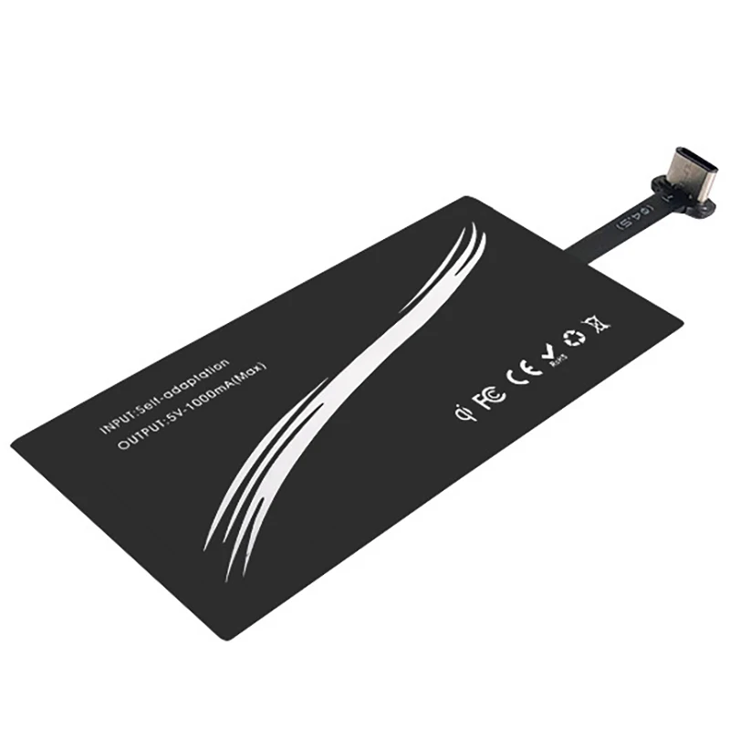 Wireless Charger Type-C Universal Charging Receiver For Huawei P20 Pro P10 Plus Xiaomi Mi8 Mi6 For USB Type C