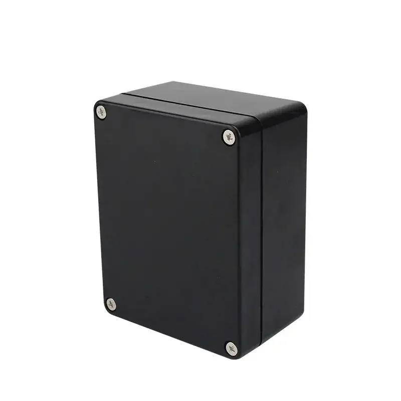 Black Box Outdoor Waterproof Case Plastic Box Electronic Project Case Instrument Waterproof Junction Box Housing