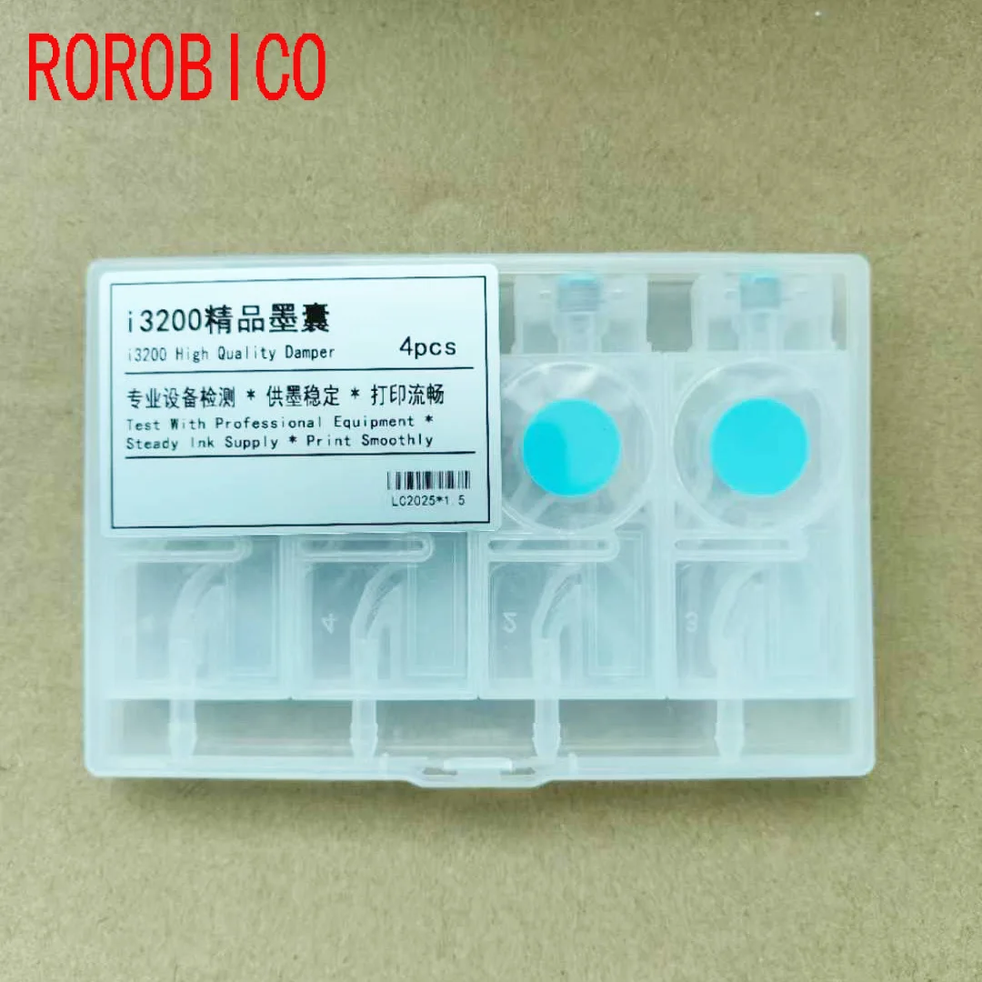 4 pezzi serranda di qualità eccellente serranda inchiostro originale con confezione per stampante Mimaki Jv33 XP600 i3200 4720 dumper inchiostro testina di stampa