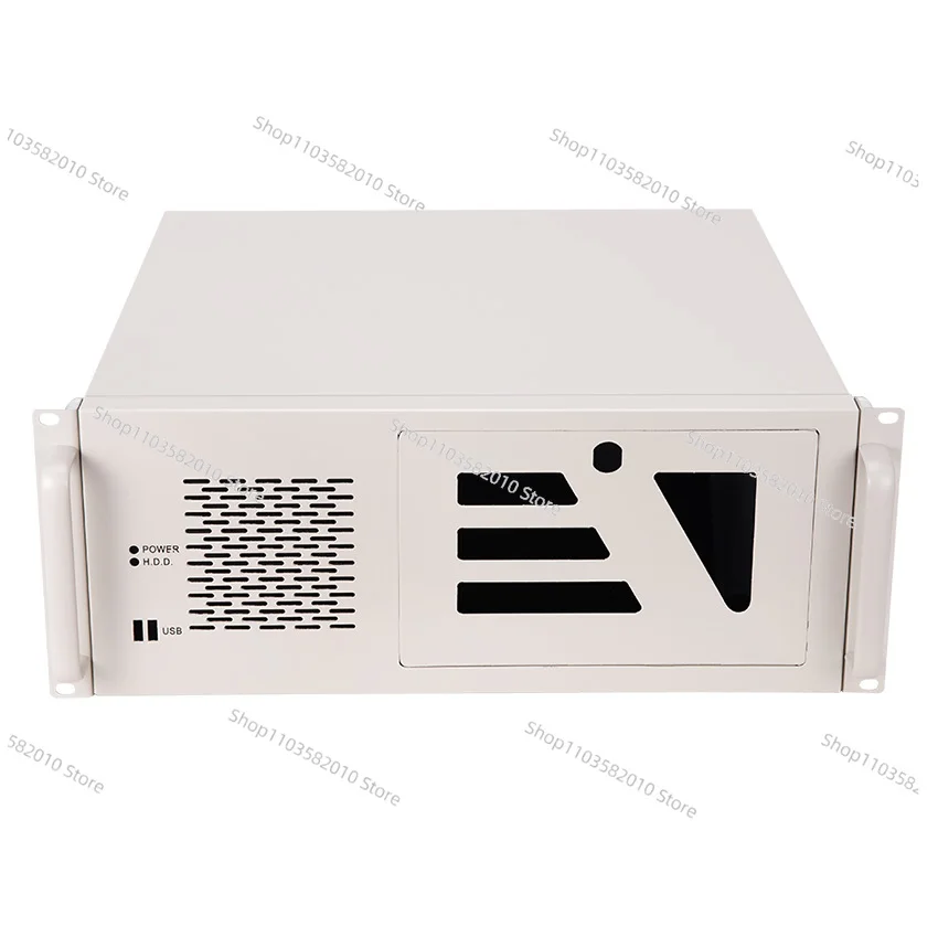 New 4U rack type industrial control chassis 7 slot ATX main board industrial computer server chassis shell