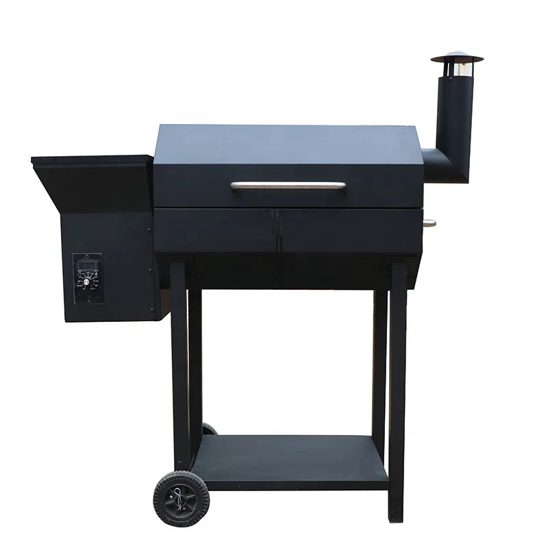 For Heavy duty wood pellet grill and smoker, 7-in-1 grill with digital temperature control