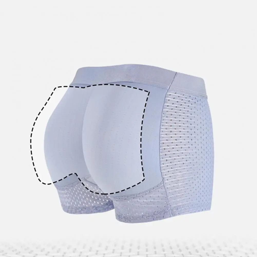 

Мужские трусы, удлинитель ягодиц, трусы, боксеры с подкладкой, с U-образным выпуклым мешочком, нижнее белье, Корректирующее белье, трусы для мужчин