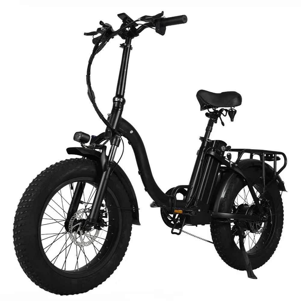 Y20 Professional Supplier 48V 750W 45KM/H Foldable E Bike 20 Inch Fat Tire Adult Folding Electric Bike Bicycle