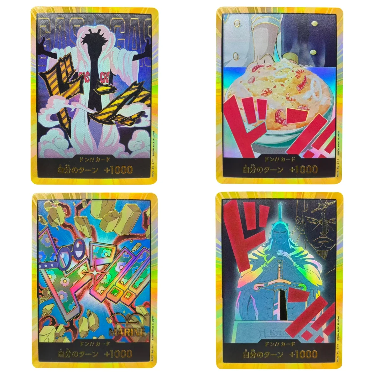 

ONE PIECE Collection Cards DON Card Monkey D. Luffy Roronoa Zoro JPN DIY High Quality Self Made Game Anime Cards Gift Toy