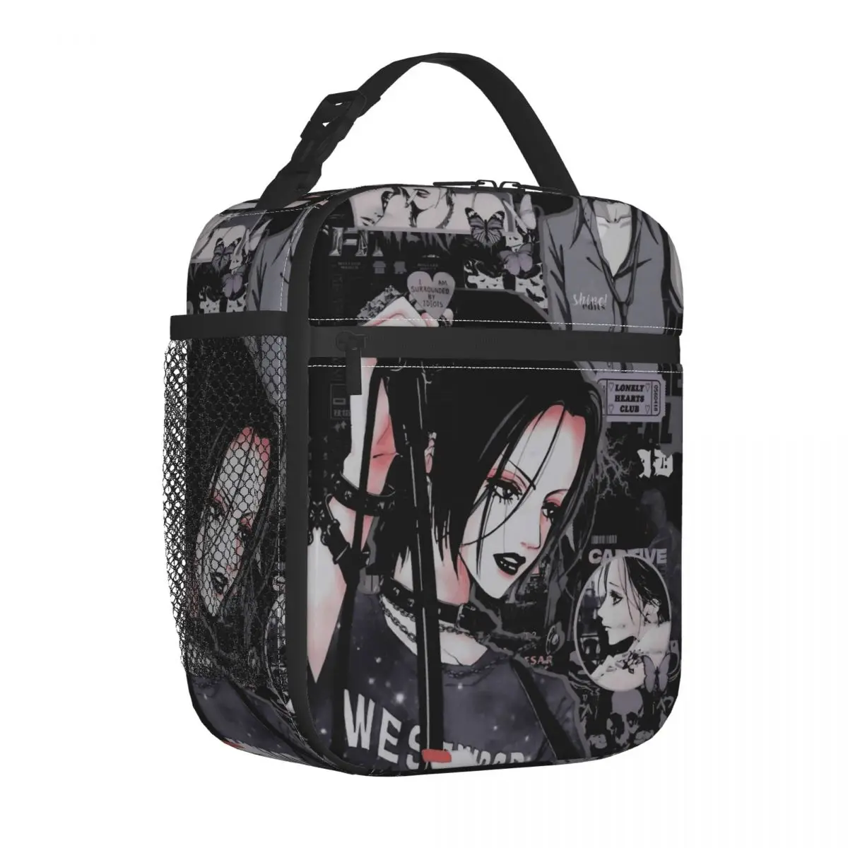 Nana Anime Insulated Lunch Bag Cooler Bag  Meal Container High Capacity Tote Lunch Box Girl Boy Beach Picnic