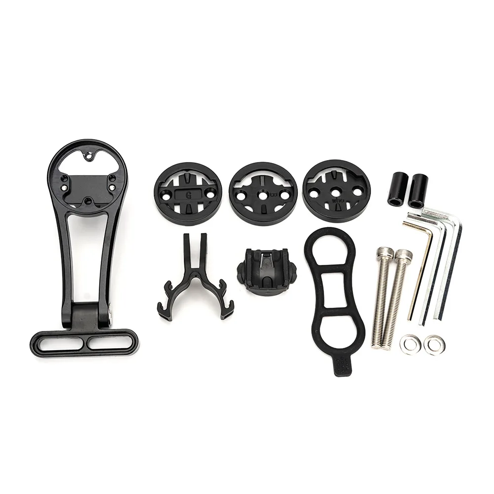 Lightweight and Adjustable Bike Computer Mounting Bracket for Various Models Including For Garmin and For Bryton