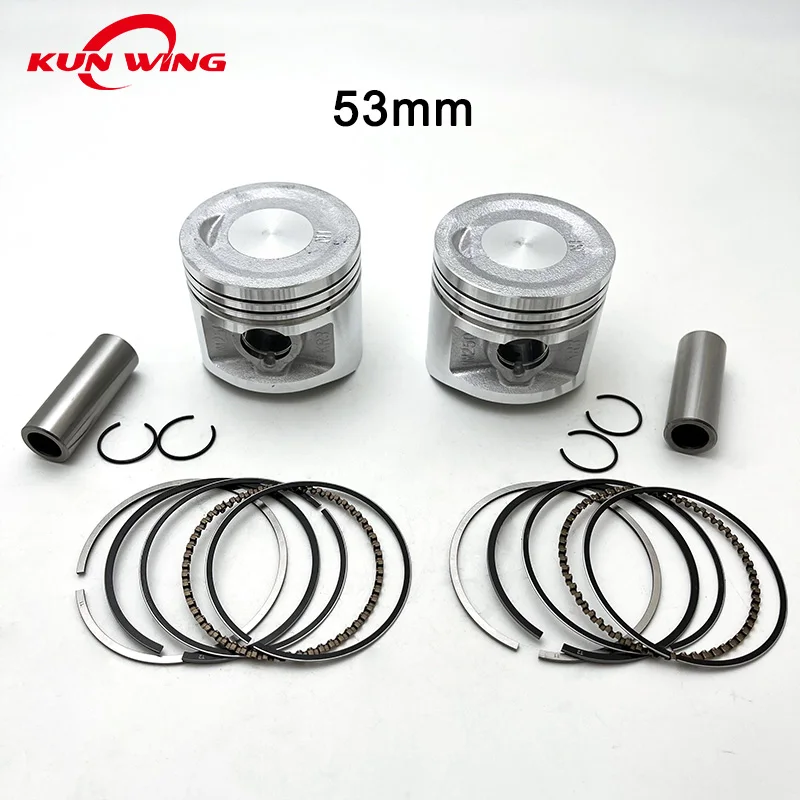 

53mm Piston Ring Set for Honda CA250 DD250 CBT250 CMX250 Rebel CA DD CBT 250 250cc Egine Spare Parts