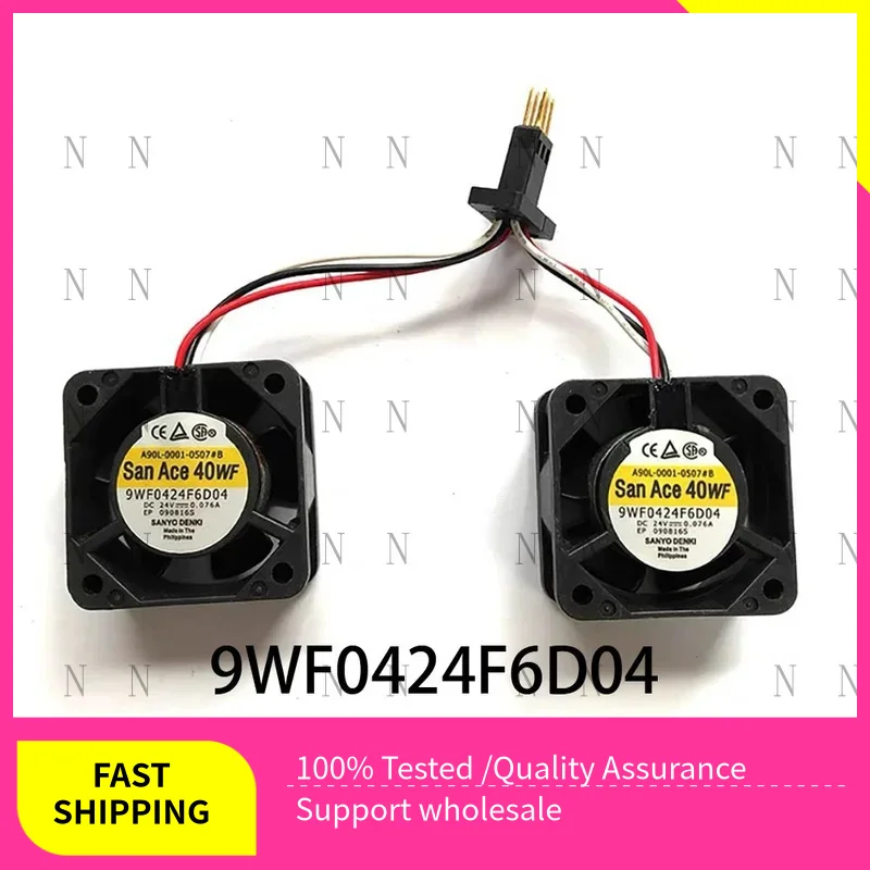 

YJJ Chassis Cooling for SANYO Fan 9WF0424F6D04 24VDC 0.076A 40*40*20mm A90L-0001-0507#B