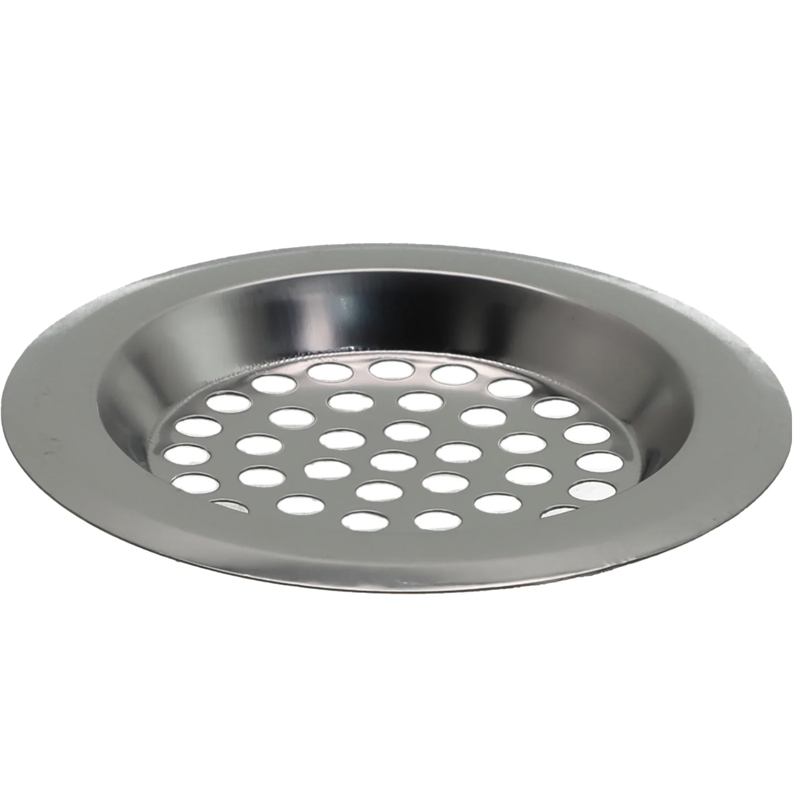 STEEL  STRAINER Bath/Bathroom Sink Shower Drain Filter Cover Hair Catcher UK Essential Tools For Living In The Home Room - Image 3