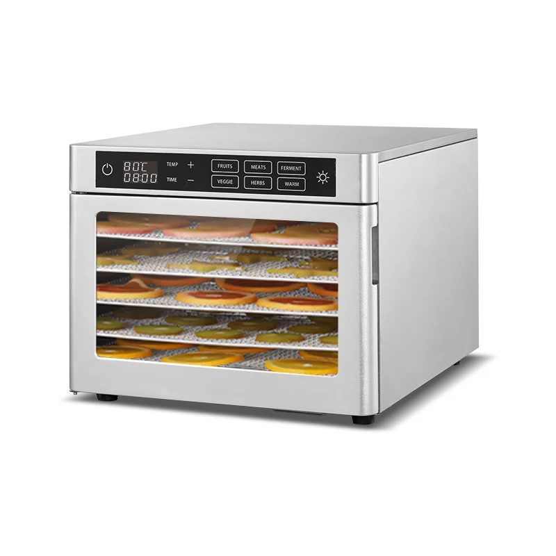 

Automatic Commercial Household Dried Fruit Machine High-quality 6-layer Food Dehydrator