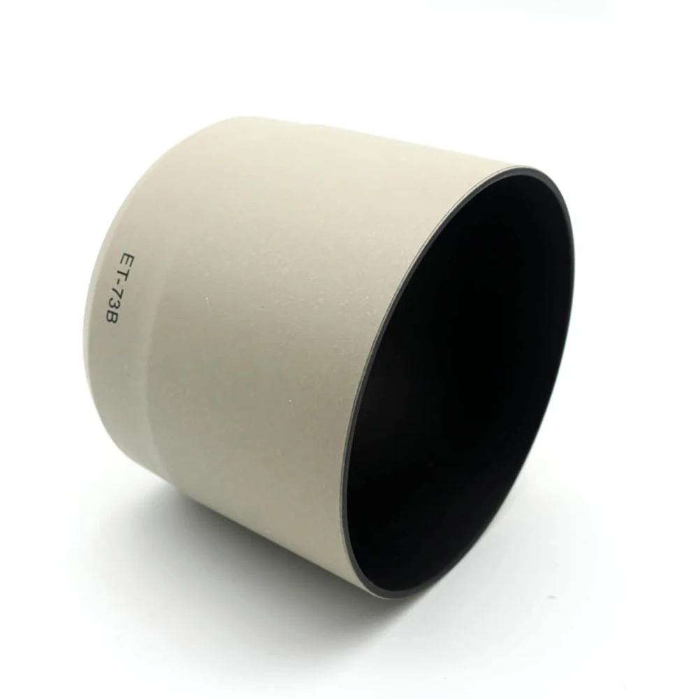 ET-73B for Canon EF 70-300mm F4-5.6 L IS USM White Lens Hood Shade Replace Canon ET73B