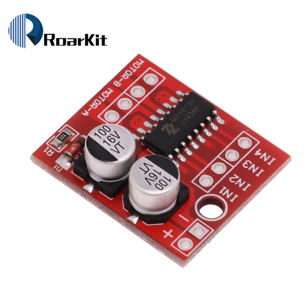 2 Way DC Motor Drive Module Reversing PWM Speed Dual H Bridge Stepper Mini Victory L298N