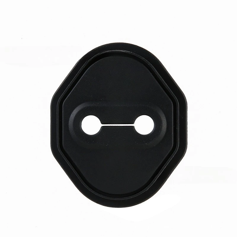 Universal Silicone Door Lock Cover for Car Thickened Anti-Collision Bumper Sticker Shockproof Noise Damping Latch Protector