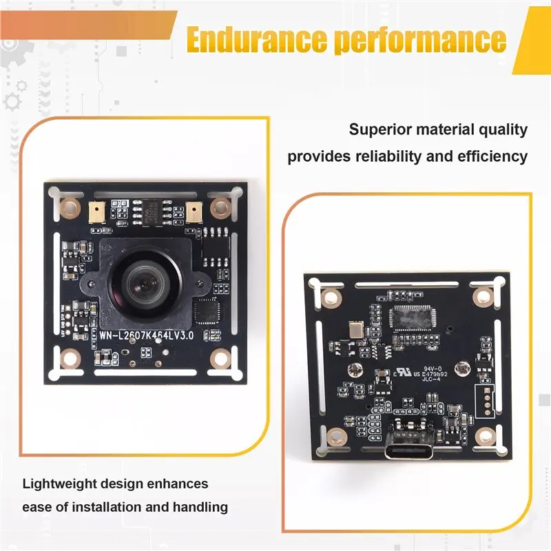 M01K AR0234 Global Shutter 2MP Camera USB2.0 Global Shutter Camera Module Industrial Vision High Speed Machine Camera B
