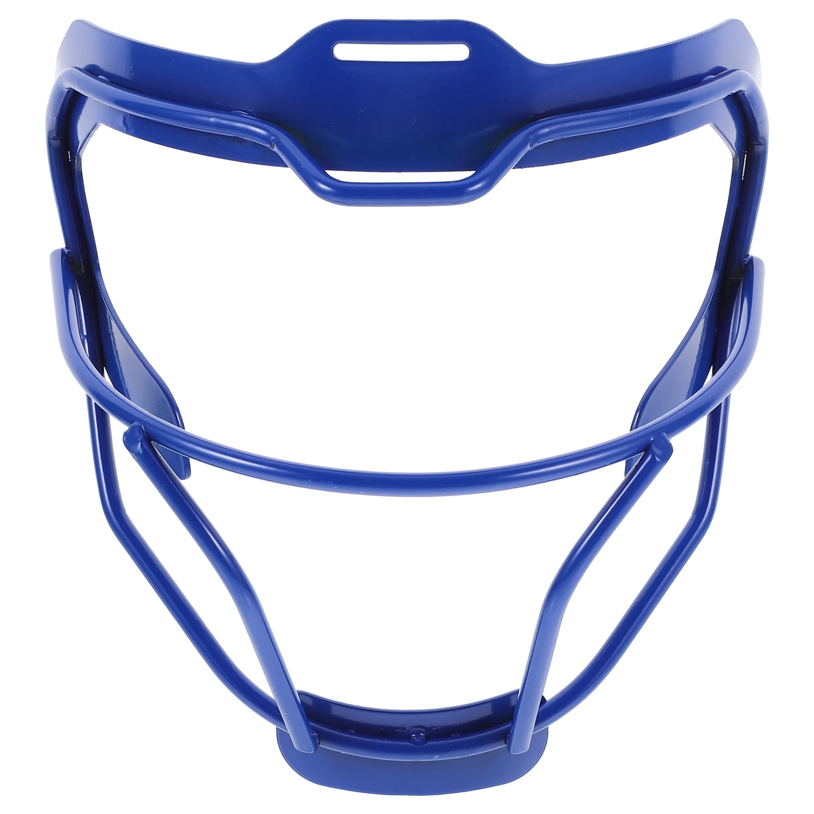 

Black Softball Face Mask Protector Iron Training Sports Equipment Head Goalkeeper Guard Durable Shockproof