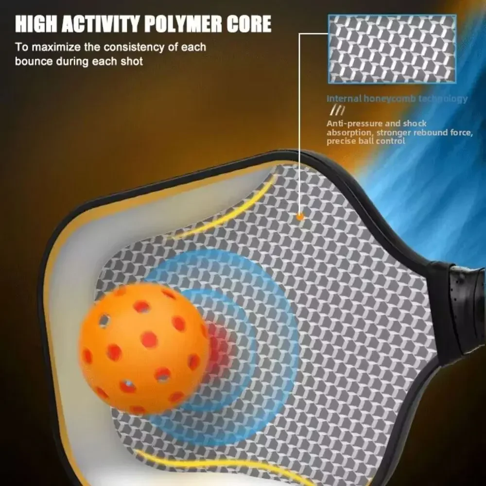 1A-T700 Pickleball-Schläger 16MM Carbonfaser Pickleball-Schläger-Set Mattierte Oberfläche USAPA-Zugelassen Professionelles Spielzubehör – Detail 13