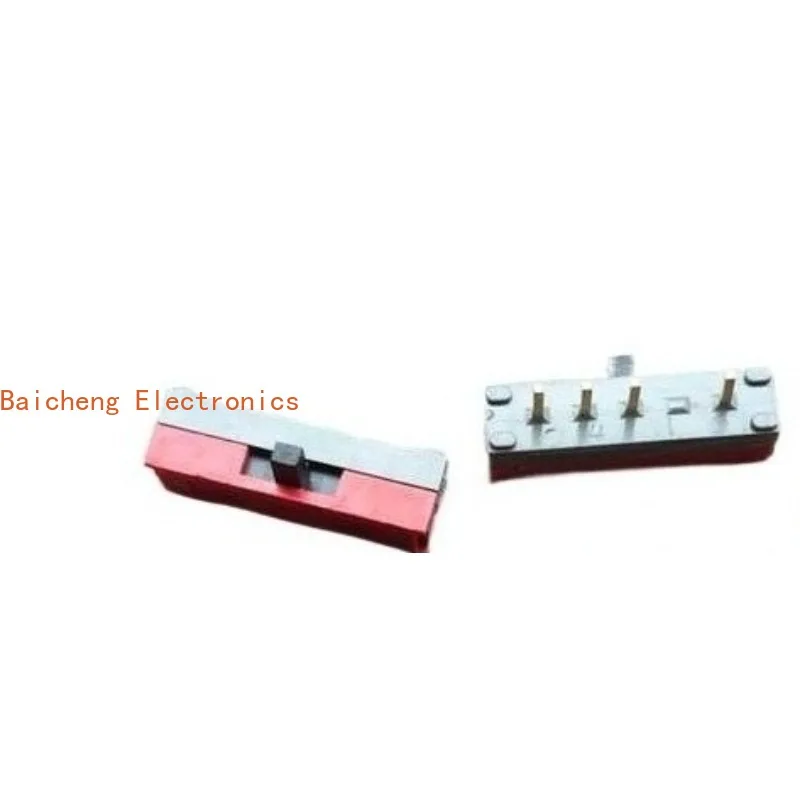 10PCS SS-14MDH2 side shift 3-speed 4-pin sliding switch power supply horizontal