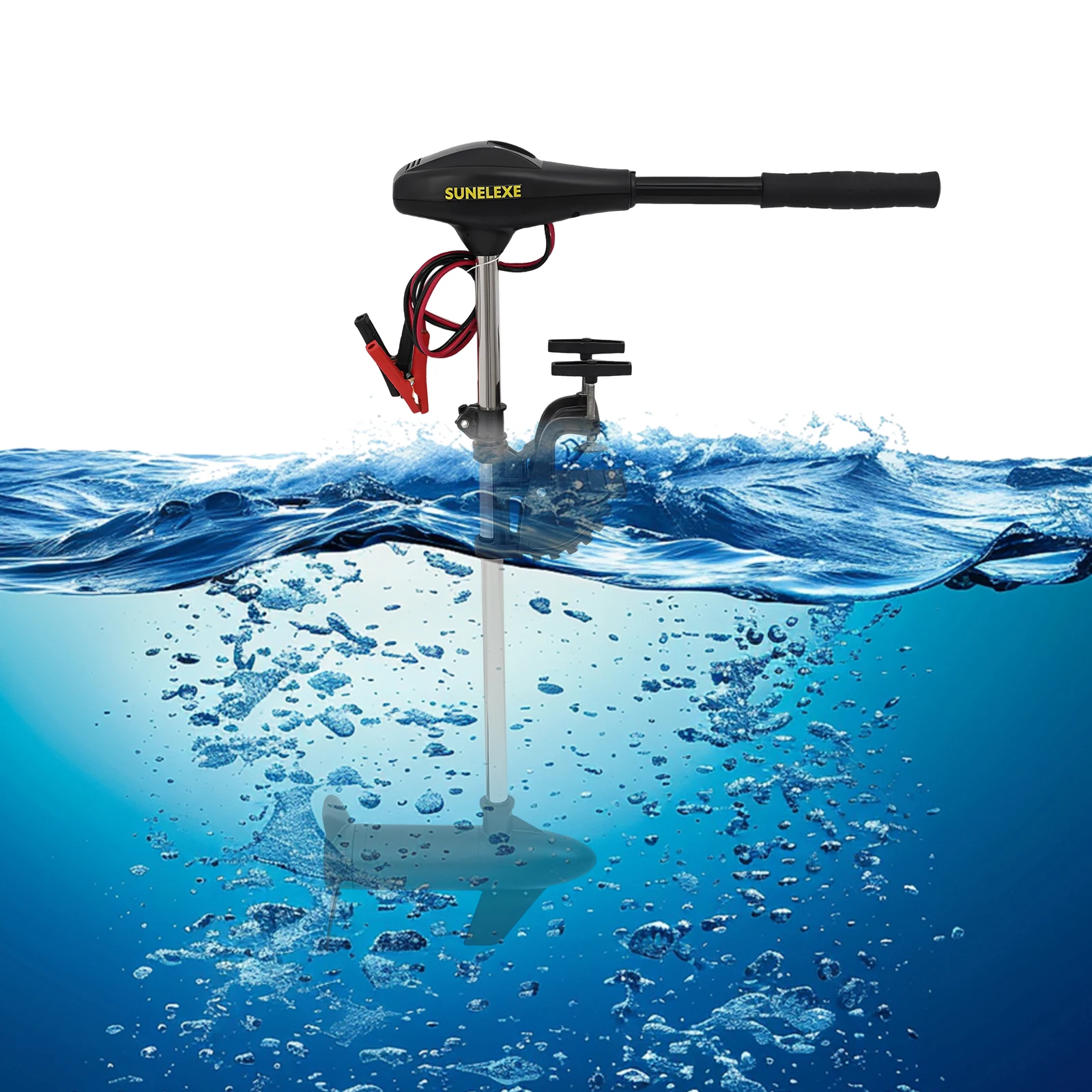 

Electric Outboard Motor Trolling Motor Brush Motor Fishing Boat Engine for Fishing Boats Dinghies 1700RPM