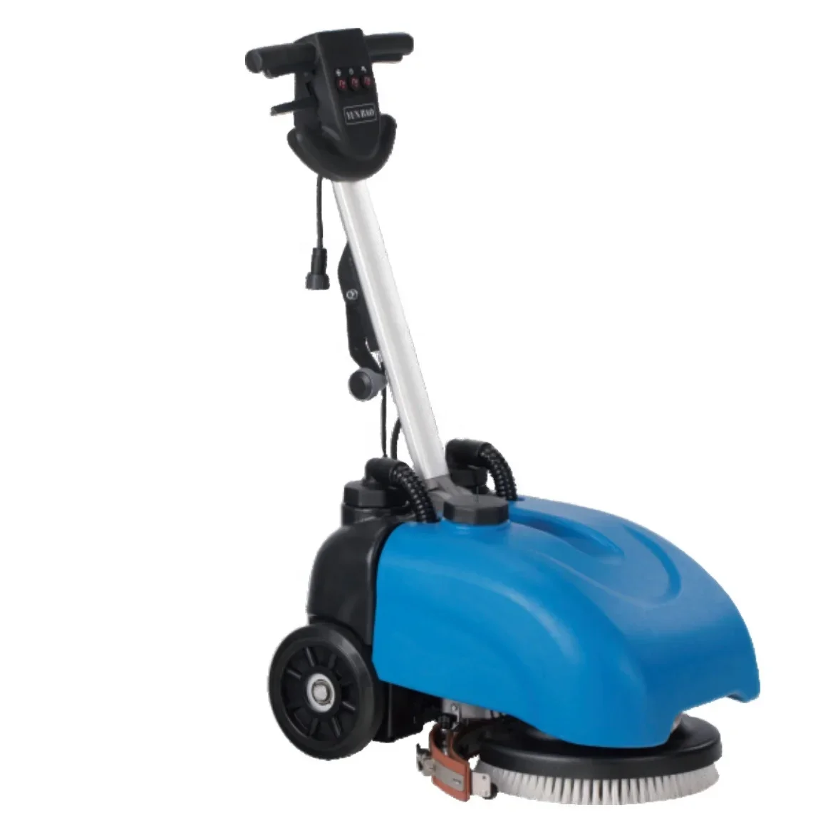 2023 mini portable small manual compact automatic walk behind floor scrubber drier washing