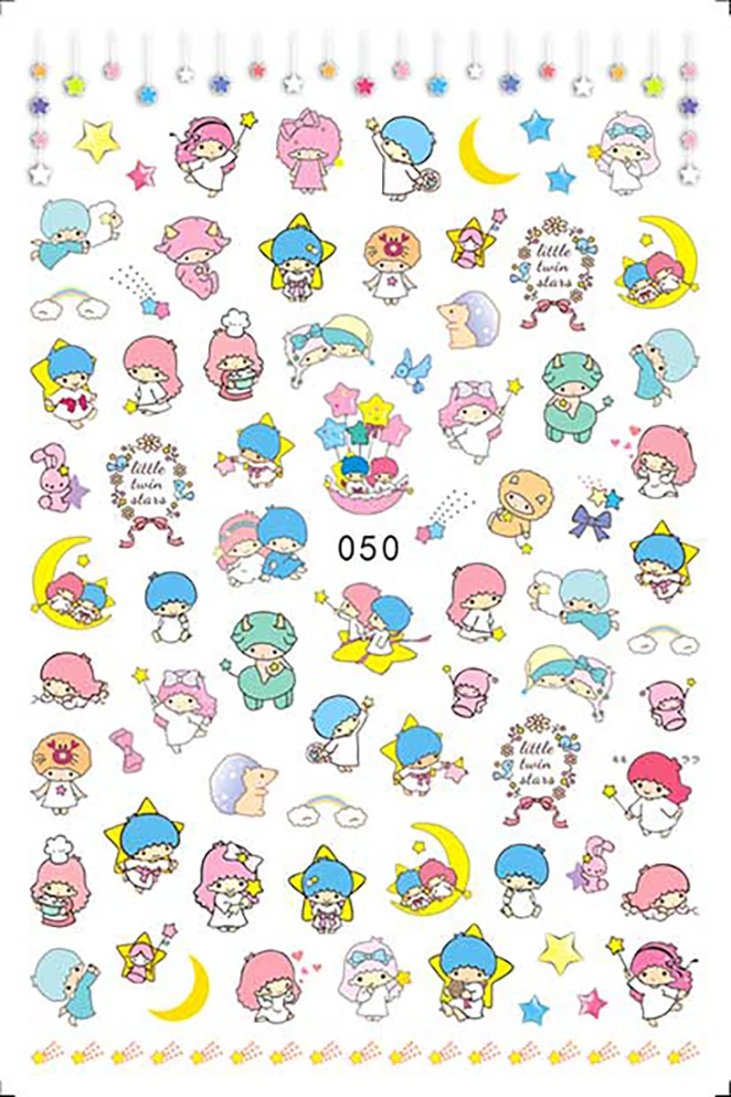 1ชิ้นสติ้กเกอร์ของเล่นการ์ตูน Sanrio สติกเกอร์ตกแต่งลายการ์ตูนการ์ตูนตัวการ์ตูนน่ารักชุดสติกเกอร์โน้ตบุ๊ค