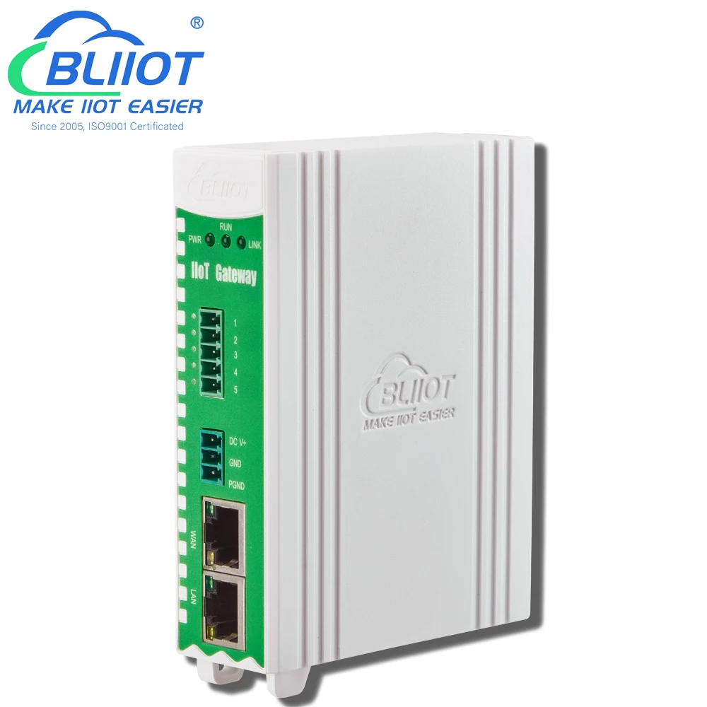 Industry 4.0 RS485 Eethernet PLC to OPC UA Server Converter PLC Remote Programming Gateway BL103