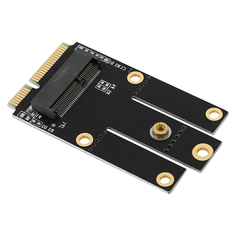 M.2ใหม่ NGFF เป็น MINI PCI-E (PCIe + USB) อะแดปเตอร์สำหรับ M.2 WiFi บลูทูธไร้สายการ์ด WLAN AX200 9260 8265 8260สำหรับแล็ปท็อป