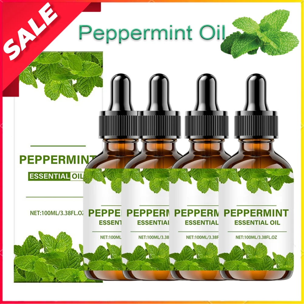 Peppermint Essential Oil For Skin Care Natural Grade Essential Oil for Diffuser and Aromatherapy Massage Soap Fragrance