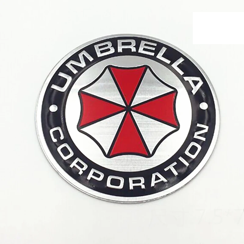 Hot Funny Car Sticker and Decal Umbrella Corporation Hive Parking Level 3 Resident Motorcycle Auto  Decorative KK13*4cm Vinyl