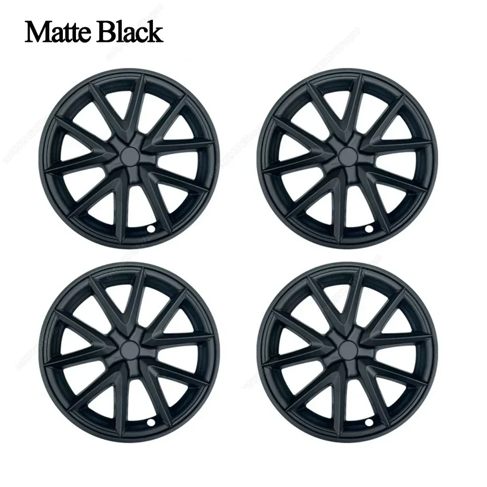 4 Stuks 18 Inch Wieldop Voor Tesla Model 3 2017-2023 Prestaties Wieldop Volledige Velg Cover Onderdelen Vervanging bodykits Tuning
