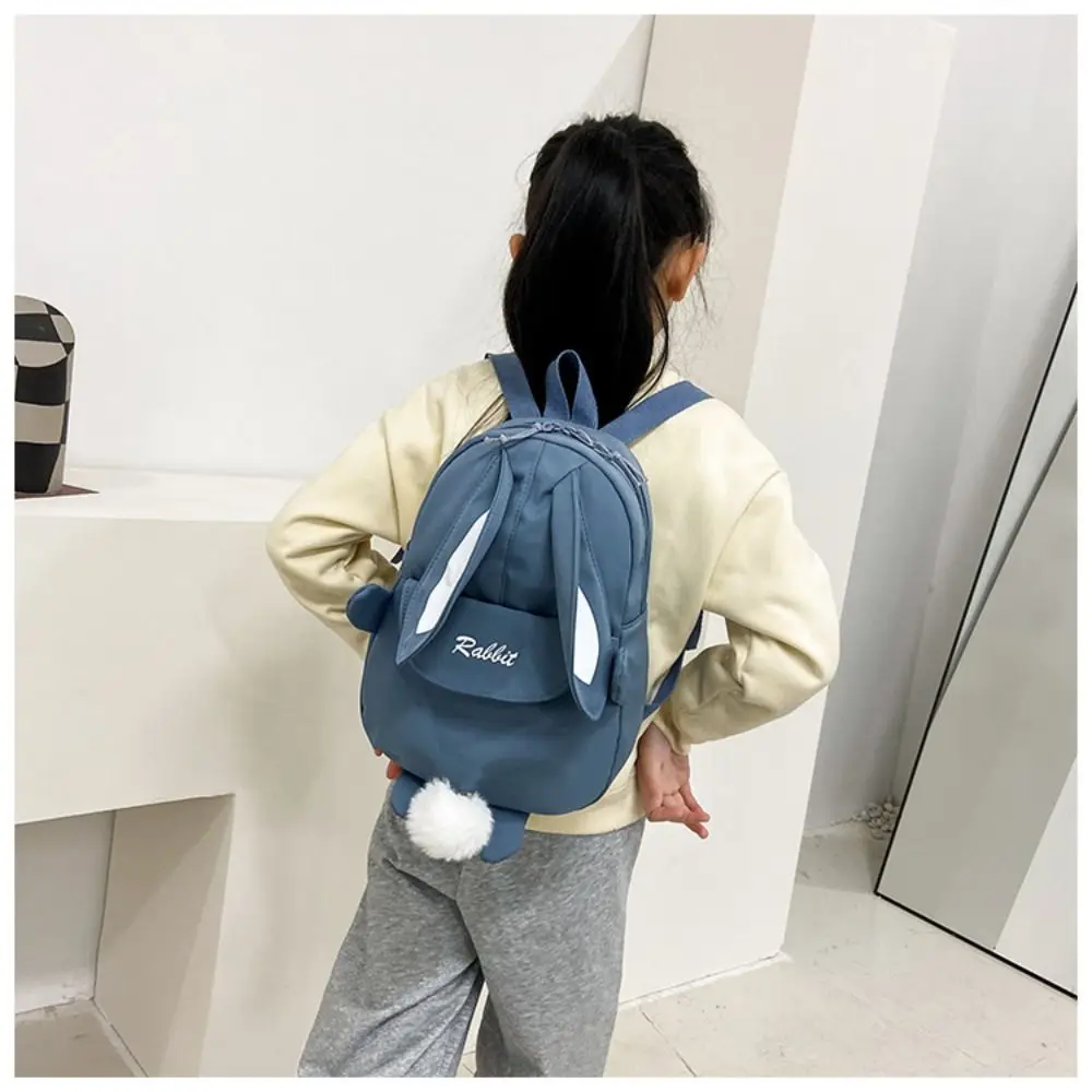 New Fashion Children School Bags Bunny Portable Backpacks Kids Travel Rucksacks Cute Boys and Girls School Book Backpack 20L